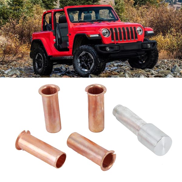 Dørhængselstiftforinger Bøsningssæt Passer til Jeep Wrangler 2007-2018