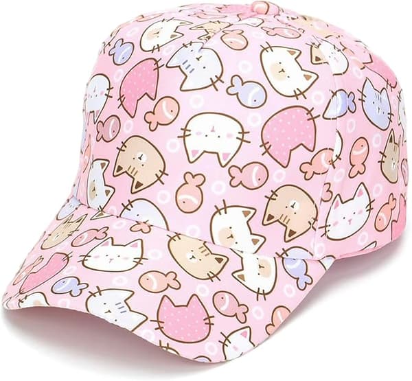 Baseballcaps for små jenter Søt truckerhatt for barn Rosa solhatt
