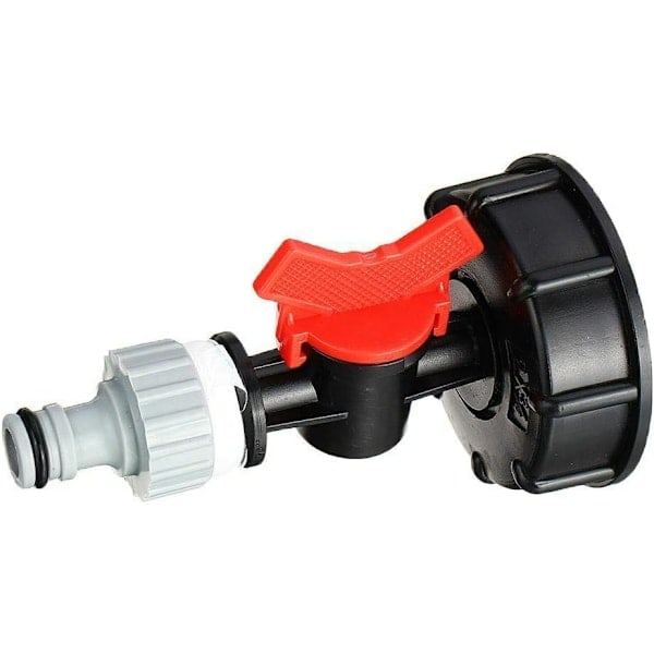 IBC-adapter for hagevanntank IBC S60X6 med kran og tilkoblinger