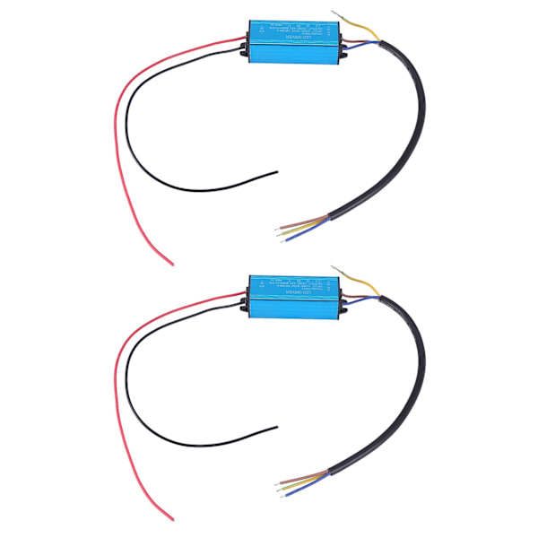 2x 30W LED Driver Konstant Strømdriver Strømforsyning Transformer Vandafvisende