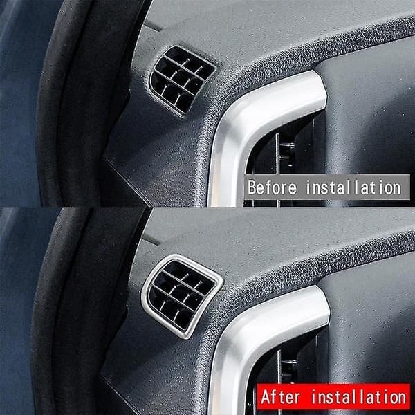 1 par Instrumentbräda Luftkonditionering Ventil Skydd Dekal För Noah Voxy 90 Serie 2022 Ventil Trim Ram Fr