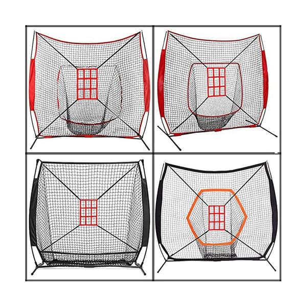 Bærbar Baseball Træningsnet til Hitting, Pitching og Batting - Baseball Backstop Net