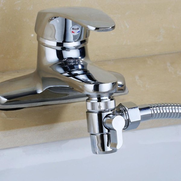 Kontakt Vandhane Adapter Køkkenvask Splitter Afledningsventil Vandhane Tilslutning til toilet Bidet Bruser Badeværelsestilbehør