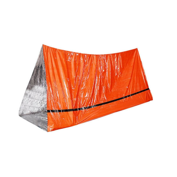 Nödtält Camping Shelter Portable Pe Emergency tält Motståndskraftig och återanvändbar utomhusaktiviteter