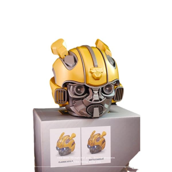 Bumblebee Transformers Bluetooth-högtalare, trendig skrivbordsprydnad, bärbar högtalare med tung bas