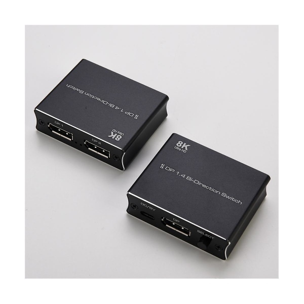 8k Dp Switch Displayport 1.4 Bi-direction Switch Converter 2x1/1x2 Stöd 4k@120hz 8k@30hz För Mul