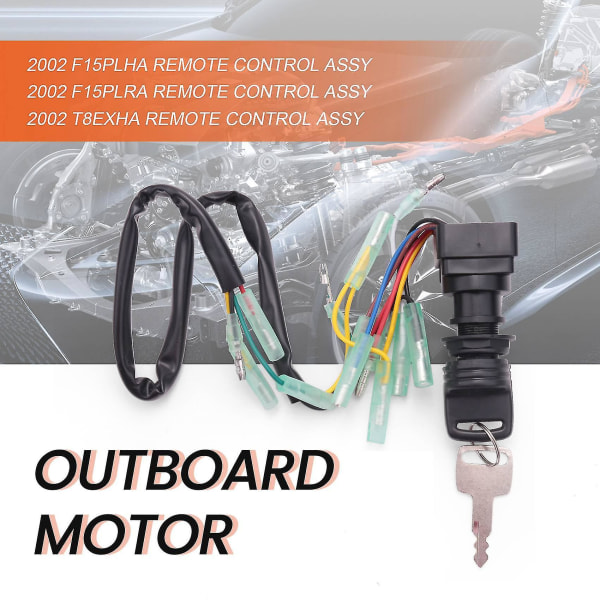 Tenningsbryter nøkkel Assy for Yamaha utenbordsmotor kontrollboks 703-82510-43-00