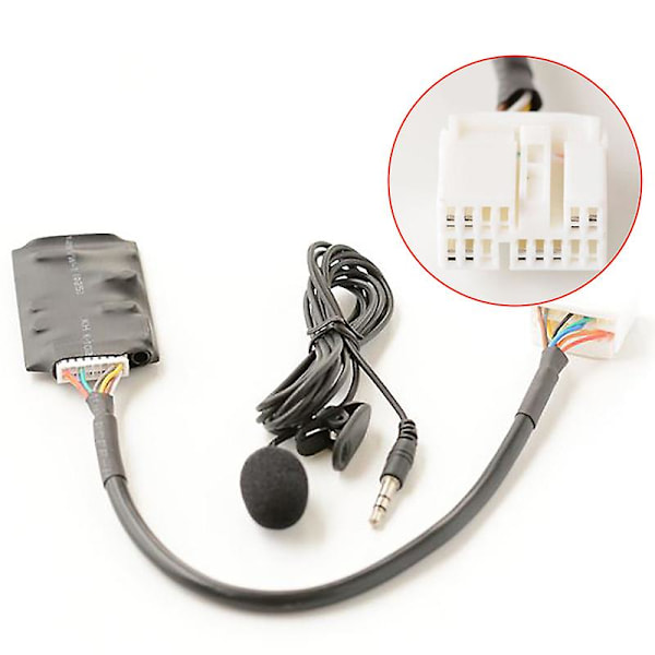 12V Liitäntä Aux-sovitin Bluetooth sopii 2.4 Accord///odyssey Fit