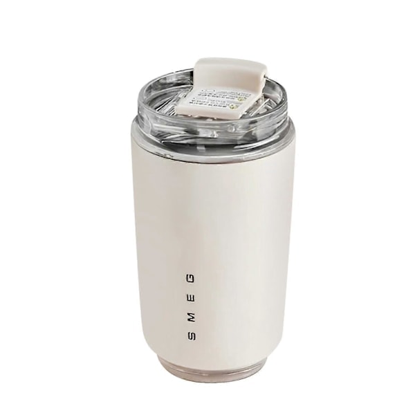 Kaffekopp, termosbehållare 321 ml, stor resemugg med lock för varma och kalla drycker - 22