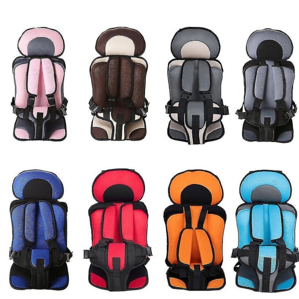 Bærbart Baby Car Safety Seat Børne Autostole Til Børn Småbørn Biler Sædebetræk Sele Coffee