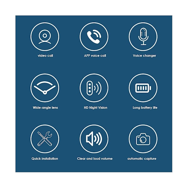Tuya Trådløs Videodørklokke Wifi 2.4g Digital Videoovervågning Vandafvisende Elektronisk Dørtelefon 1080p H