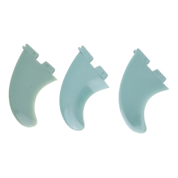 3 kpl Surfboard-evät PVC Surffaus Thruster-eväsetti Longboard-melalautailuun Hännän lisävarusteet