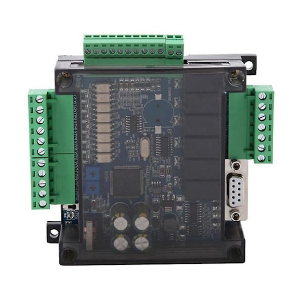 Fx3u 14mr 6ad 2da Rs485 8 Ingångar 6 Reläutgångar 6 Analoga Ingångar 2 Analoga (0-10v) Utgångar Plc Styrenhet