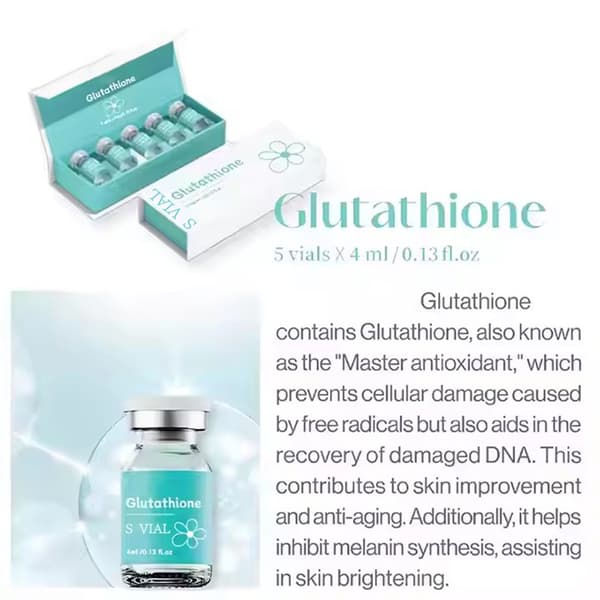 Glutation nålserum - Engångsserum