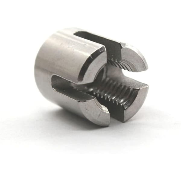 Sølv rustfritt stål kabelbånd M10 x 3 mm pakke med 6