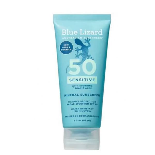 BLUE LIZARD Sensitive Mineral Sunscreen - Kevyt ja tahmaamaton