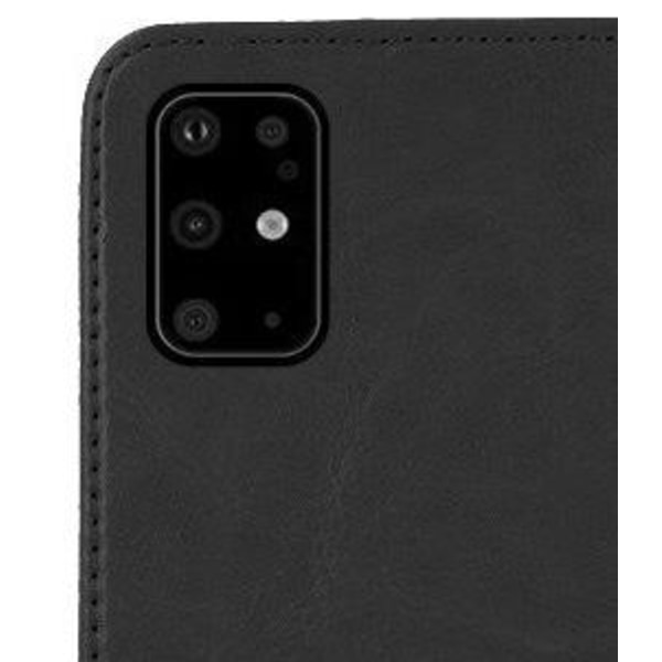 Genuine Leather Book Slim Huawei P40 Cover Nahkakotelo Lompakkok Black