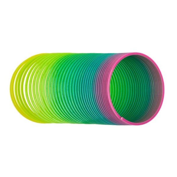Magic Rainbow Coil Spring Slinky Multicolor one size