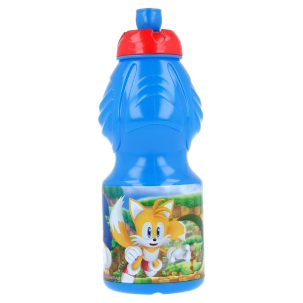 Sonic The Hedgehog Sonic & Tails Plastic Bottle Blue Blue one size