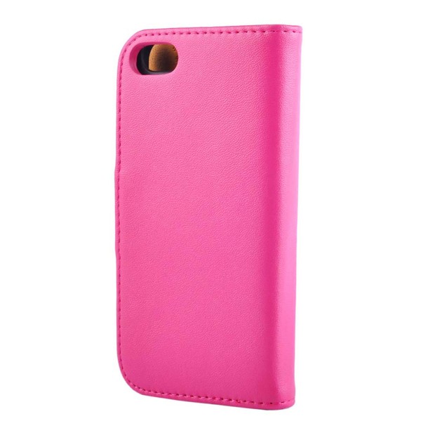 Pungetaske med aftageligt magnetomslag iPhone 5 / 5s / SE Pink Pink