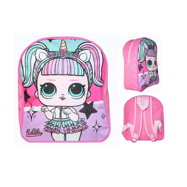 L.O.L. Surprise! LOL Unicorn Mini School Bag Reppu Laukku 29x26x Pink one size
