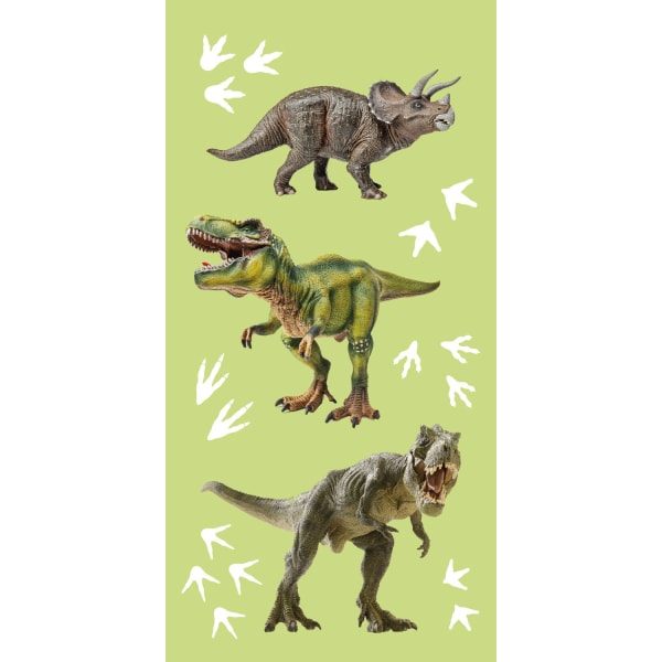 Dinosaur Handduk Badlakan 140*70cm multifärg