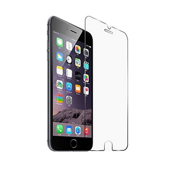 Härdat Glas Skärmskydd iPhone 7 Plus Transparent Retail Transparent