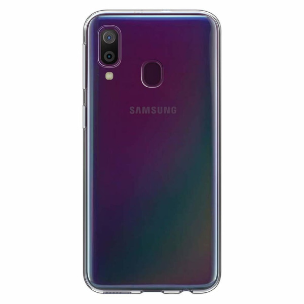 Samsung Galaxy A30 Suojakuori Soft TPU Case Ultra Slim Cover Transparent Transparent