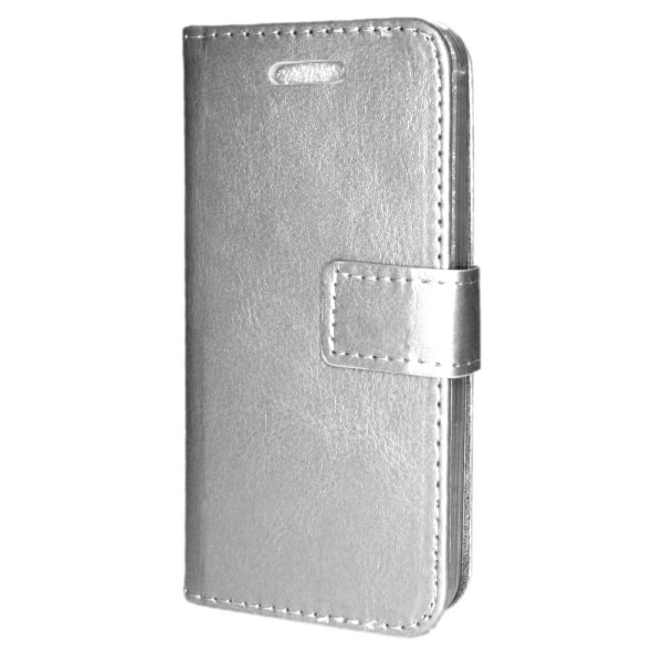 TOPPEN SLIM Samsung Galaxy S8 Lommebok -ID -lomme, 4 stk. Kort Silver
