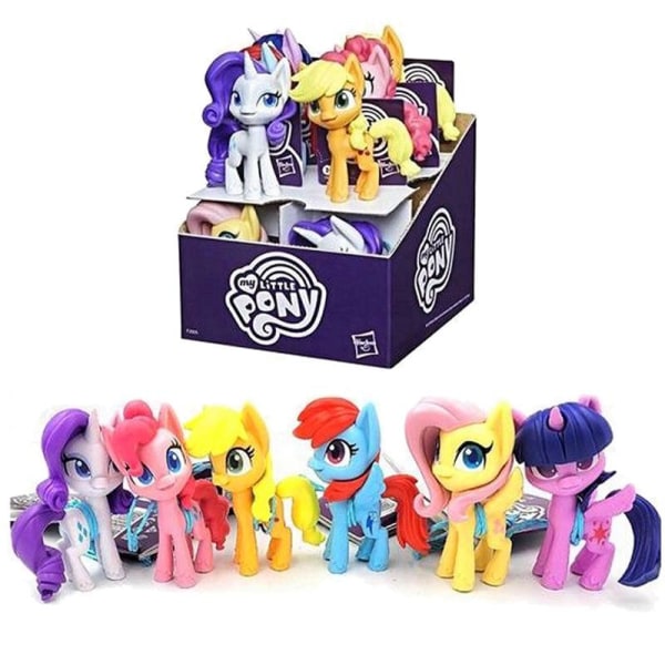 12-Pack My Little Pony MLP Friends Figures 8cm Multicolor