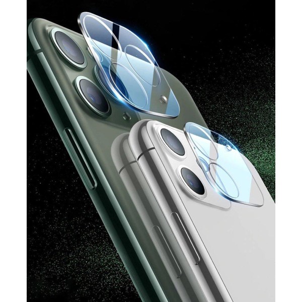 iPhone 12 Mini Heltäckande Härdat Glas Kameraskydd Skyddsglas Transparent