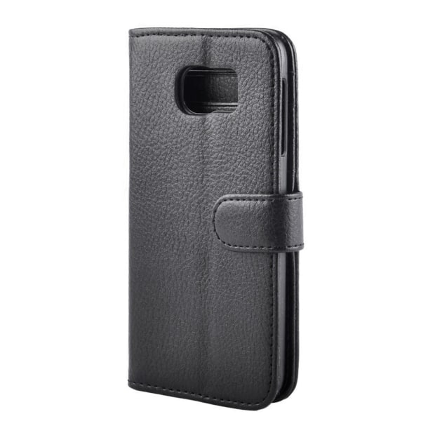 TOPPEN Venstrehendt lommebok -deksel Samsung Galaxy S7, svart Black