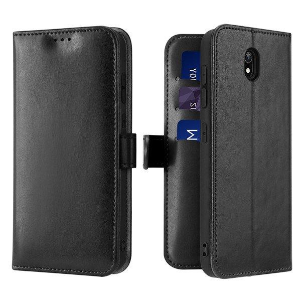 Dux Ducis Kado Xiaomi Redmi 8A Wallet Case Plånboksfodral Svart Svart