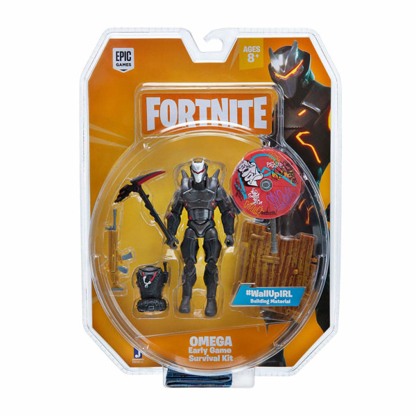 Fortnite Early Game Survival Kit Action Figur Omega 10 cm Multicolor