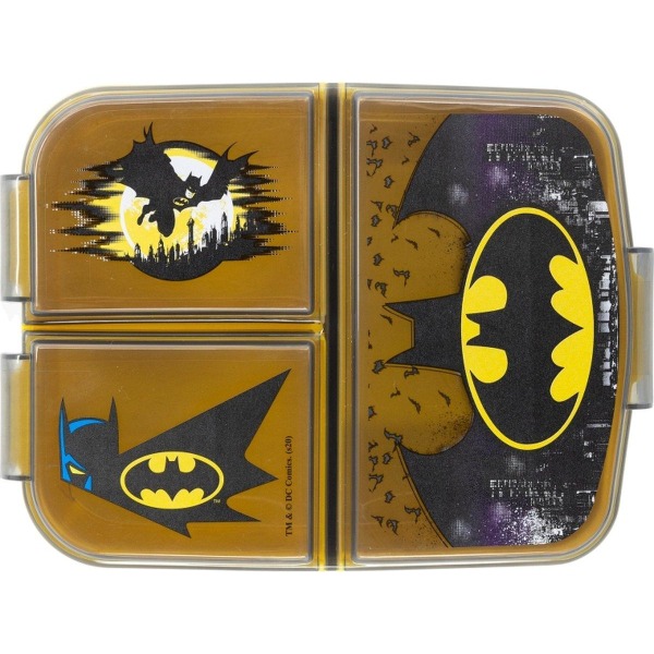 Batman matboks med 3 avdelinger Multicolor