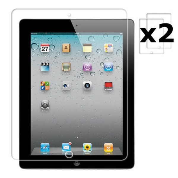 iPad 2 3 4 folie Screen Protector Screen Protector 2stk film Transparent