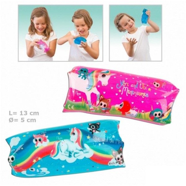 2-Pack Vandslange med glitter Regnbue Unicorn Enhjørning legetøj Multicolor