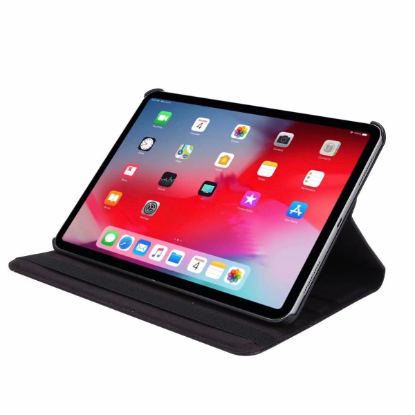 360 Pyörivä Nahkainen Suojakotelo iPad Air 2020 (4th Gen)/Pro 11 Black