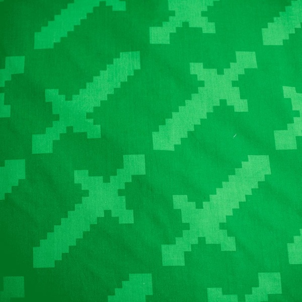 Minecraft Survival Mode Dynebetræk Sengetøj Sengesæt 140x200cm Multicolor