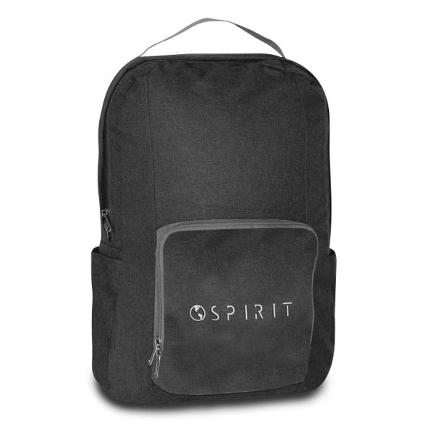 Spirit Sammenleggbar Ryggsekk Skolesekk 47x32x15cm Black