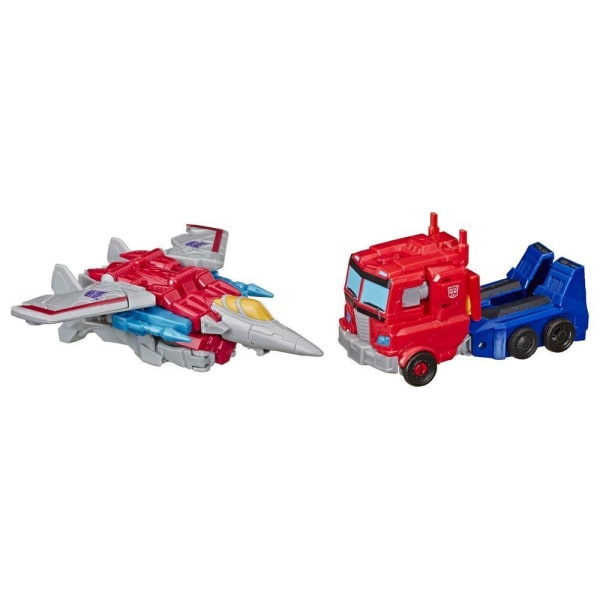 2-Pack Transformers Optimus Prime And Starscream Cyberverse Warr multifärg