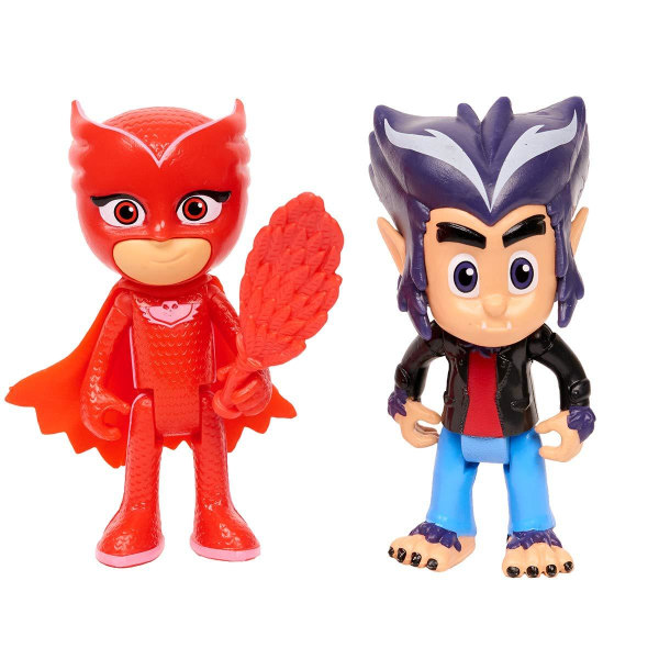 6-Pack PJ Masks Action Figure Catboy Owlette Gekko Howler PJ Robo Armadylan Multicolor