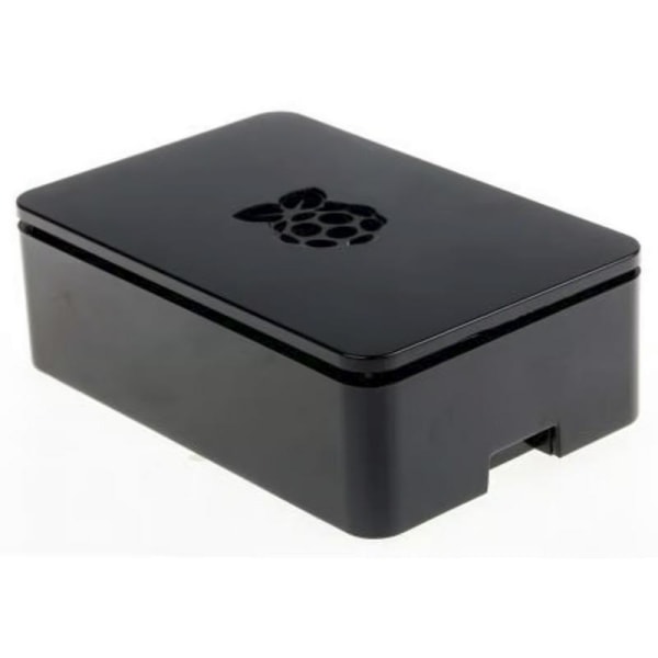 Premium Gloss Black Raspberry Pi Case Pi 3B+/3B/2B/1B+ Black