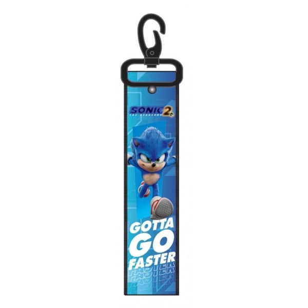 Sonic 2 Gotta Go Faster Nyckelring i Tyg multifärg