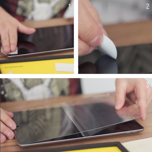 iPad Pro 12,9 "(2021) Hærdet glas skærmbeskyttelsesfilm Transparent
