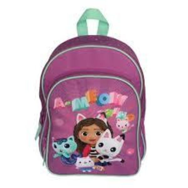 Gabby's Dollhouse A-Meow-Zing Backpack Skoletaske 31x25x12cm Multicolor one size