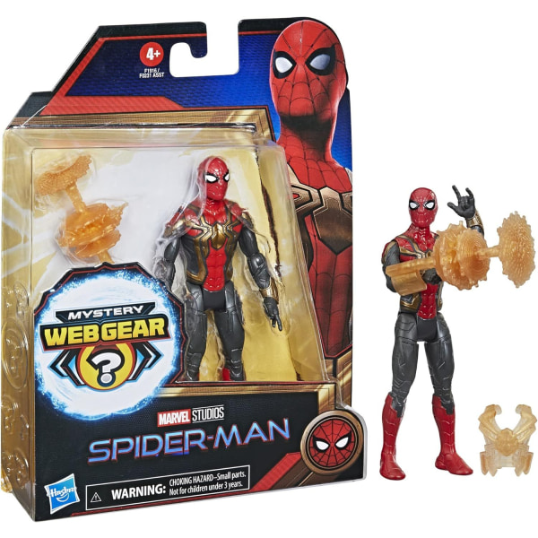 Marvel Spider-Man Mystery Web Gear 15 cm Toimintafiguuri Iron Spid Multicolor