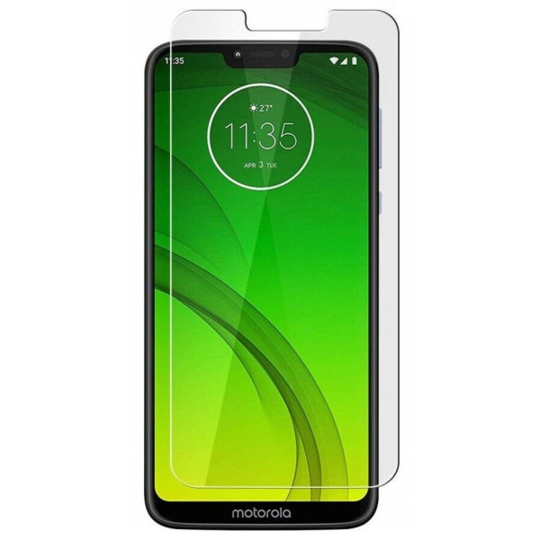 Motorola Moto G7 Power skjermbeskytter i herdet glass detaljhandelpakke Transparent