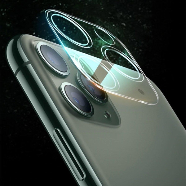 iPhone 12 Mini Fuldt hærdet glas kamera beskytter Transparent