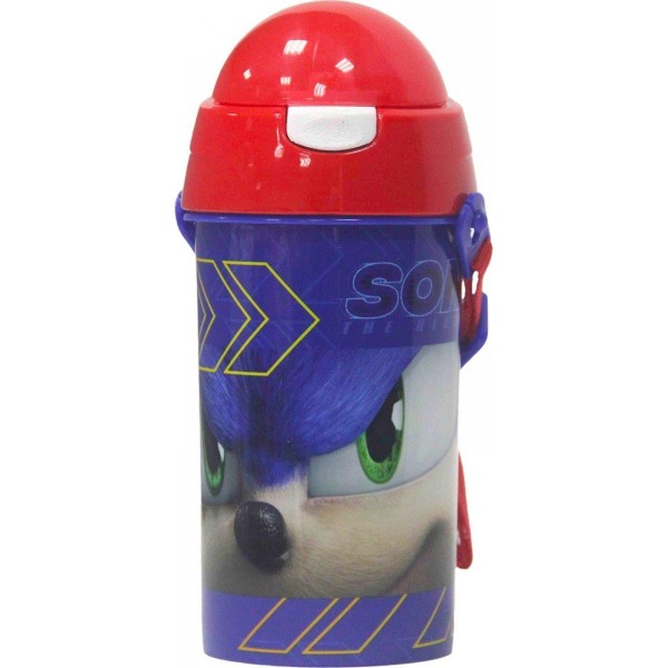 Sonic Vannflaske Plastflaske 500ml Multicolor